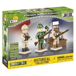 Cobi Figurky vojáků s doplňky French Armed Forces 30 ks